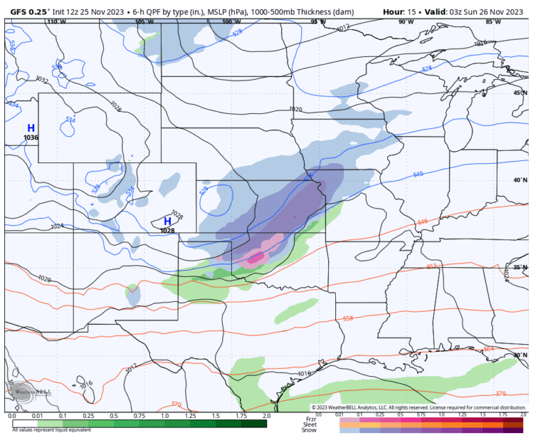 Snow In The Plains And Midwest To Slow Travel After