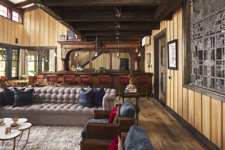 This Rustic Sports Barn Is An Ultimate Recreational Retreat