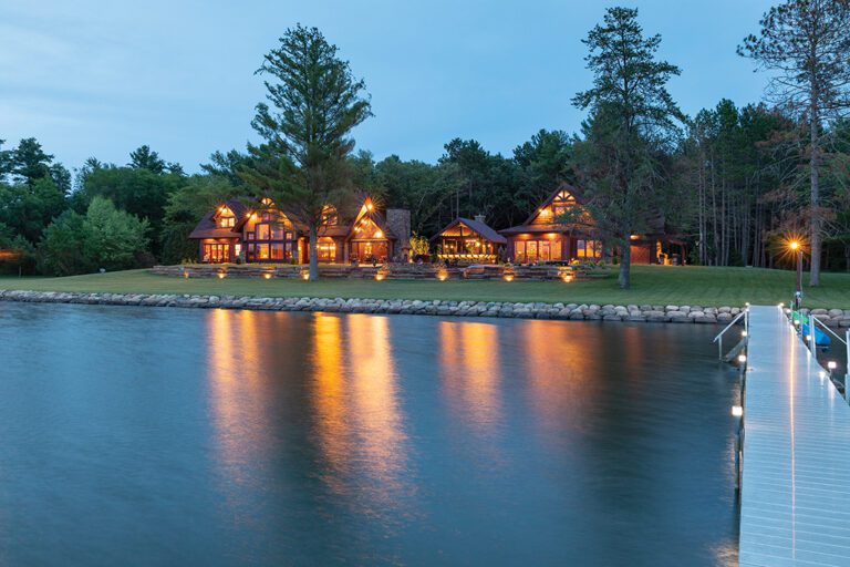 A Busy And Beautiful Outdoor Entertainment Venue In Northern Wisconsin