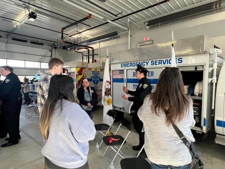 Hanover Township Is Unveiling A New Emergency Services Station Saturday.