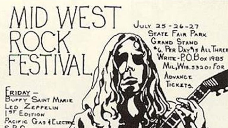 In 1969, Milwaukee Had Its Own Big Rock Festival, Three