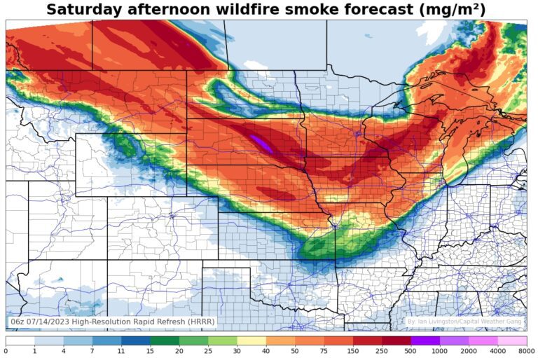 Smoke From Canada's Wildfires Is Pouring Back Into The United