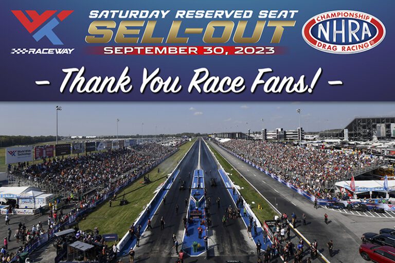 Nhra And Wwtr Announce Another Sellout Crowd At The Midwest