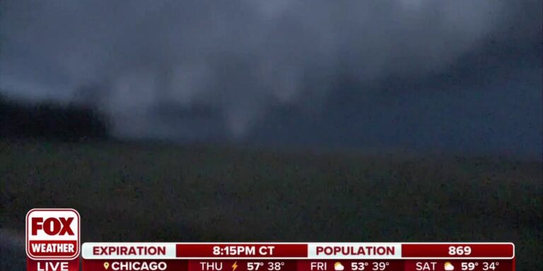 Video Of Severe Tornado Sweeping Northeast Kansas